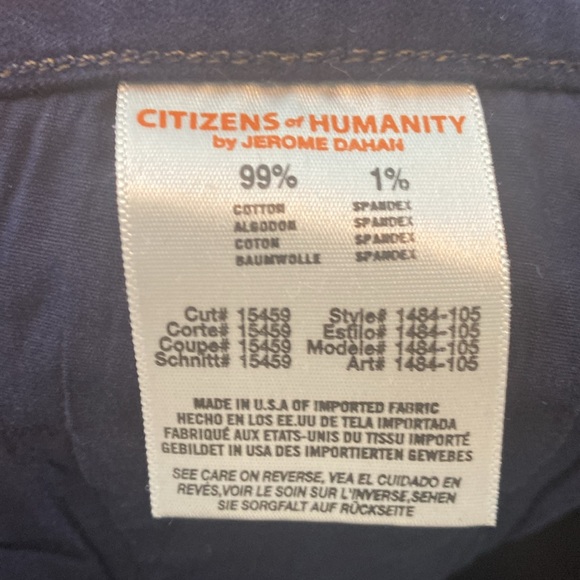 Citizens of Humanity Women’s Jeans Size 29 Dylan Relaxed Boy Jean NWOT - Picture 8 of 10